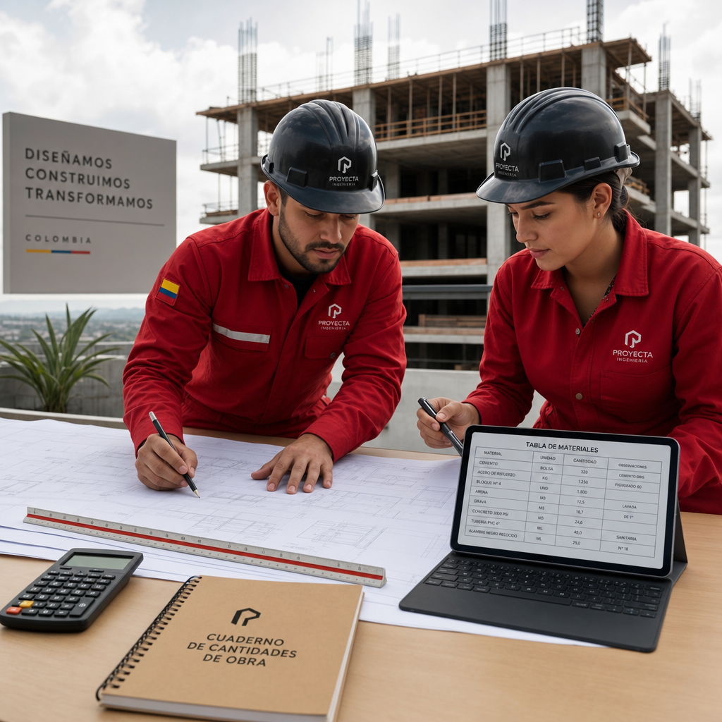 Calculo de Cantidades de Obra para Edificaciones